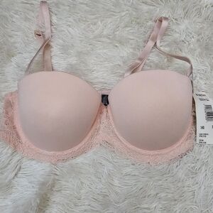 Push Up Convertible/Strapless Padded Bra 34B
